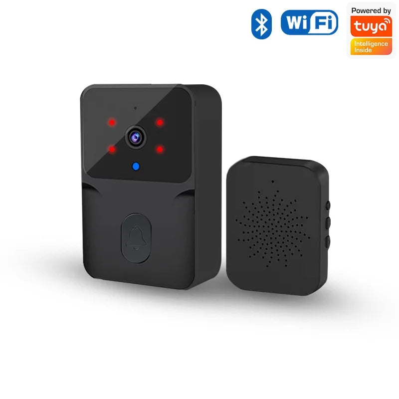 Tuya Intelligent Wifi Doorbell Outdoor &ndash; Night Vision black