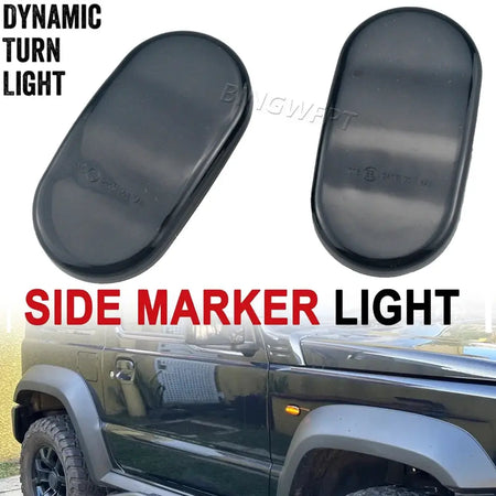 2pcs LED Side Marker Lights For Suzuki Jimny JB64W JB74W 2018-2024 Flowing Turn Signal Lamp Dynamic Blinker by InterCyprus Trading Ltd