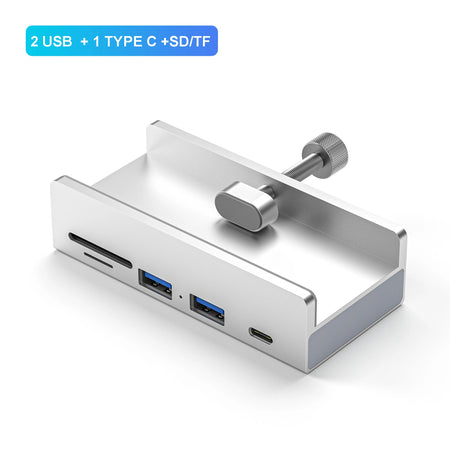 6Ports USB 3.0 Hub With Power Supply &ndash; High Speed USB 3.0 2 USB 1 TYPE C SD TF