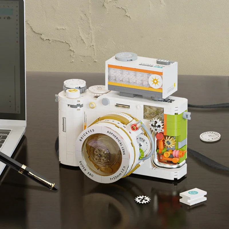 Retro Camera Building Kit &ndash; Collectible Home Decor Gift 508pieces