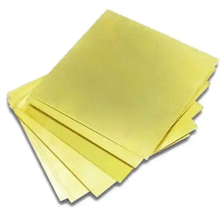 Brass Sheet Plate 0.1 To 8 Mm For CNC Frame DIY Mould
