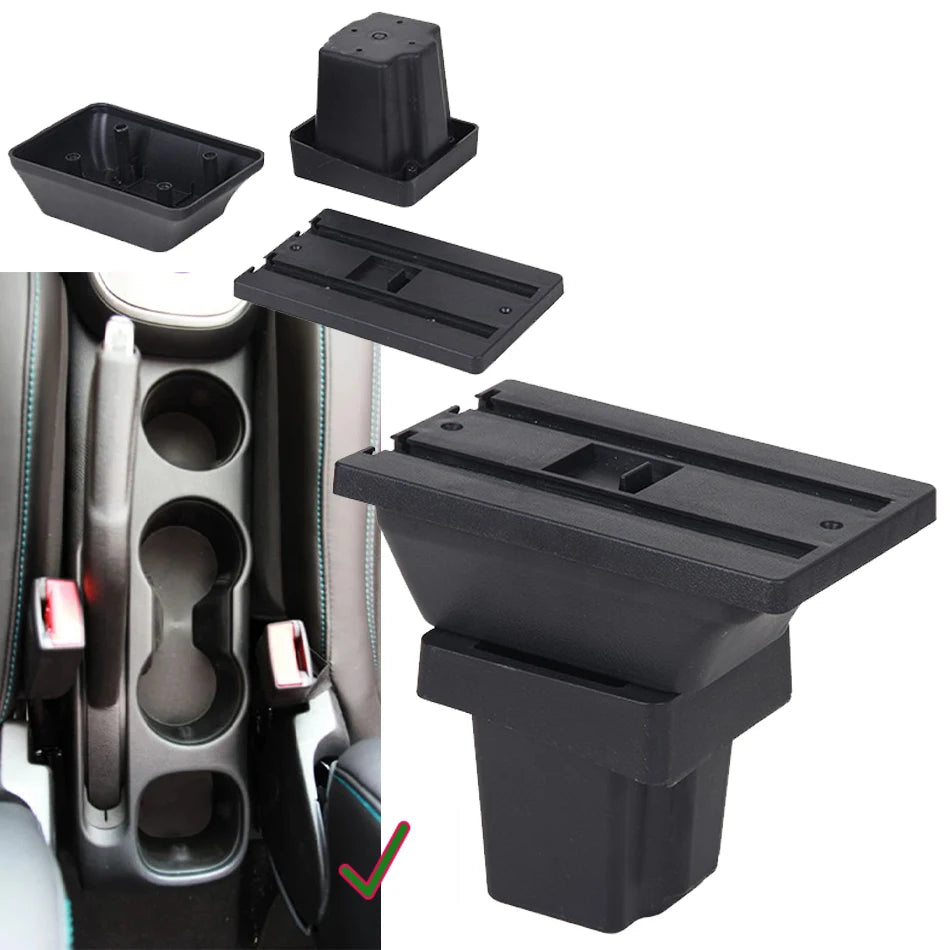 Armrest Box With PU Leather For Chevrolet Trax 2013-2020