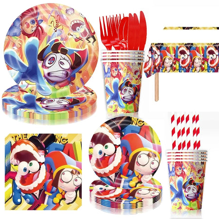 The Amazing Digital Circus Birthday Party Decorations Set
