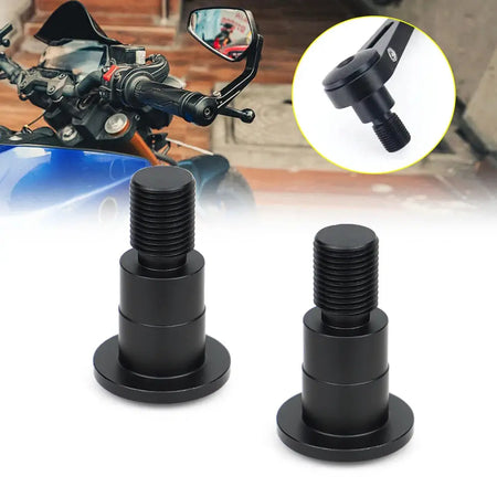 for Yamaha MT07 MT09 MT10 XSR700/900 Motorcycle Handlebar Bar End Mirror Adapter by InterCyprus Trading Ltd