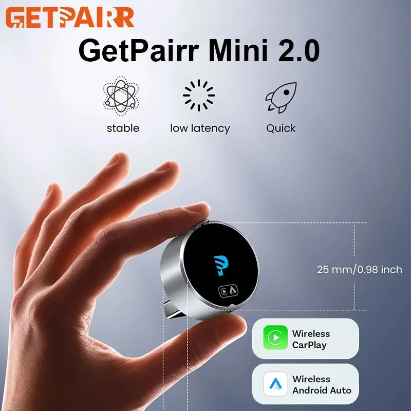 Ασύρματος προσαρμογέας CarPlay και Android Auto για Benz, Chevrolet, Ford, Honda