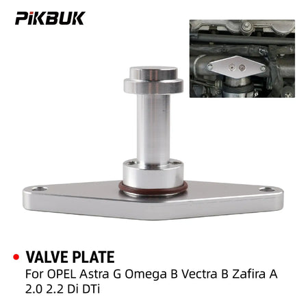 PIKBUK Aluminum VALVE PLATE For OPEL Astra G Omega B Vectra B Zafira A 2.0 2.2 Di DTi Replacement OE 0849067/0849087/0849104 by InterCyprus Trading Ltd