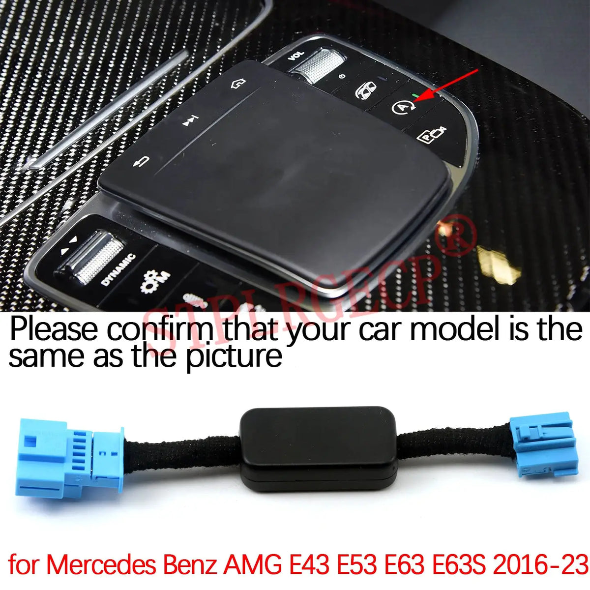 Automatic Stop Start Engine System Off Cable Plug and Play Eliminator for Mercedes Benz X253 W213 W447 W205 W222 AMG 43 63 by InterCyprus Trading Ltd
