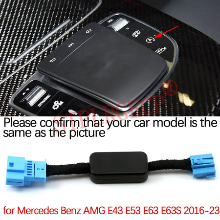 Automatic Stop Start Engine System Off Cable Plug and Play Eliminator for Mercedes Benz X253 W213 W447 W205 W222 AMG 43 63 by InterCyprus Trading Ltd