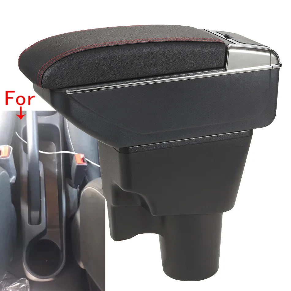 Armrest Storage Box With Pu Leather For Kia Picanto 3X-Line