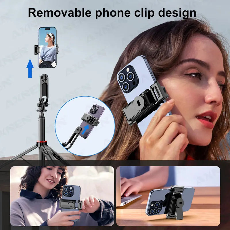 C12D/C13D Tripod &ndash; Versatile Selfie Stick and Action Camera Stand