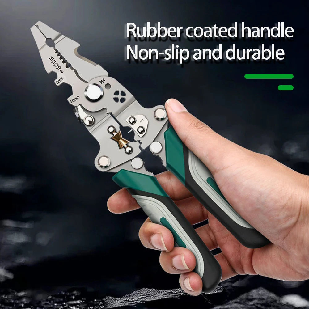 Foldable Wire Stripper Pliers &ndash; Durable Pulley Design