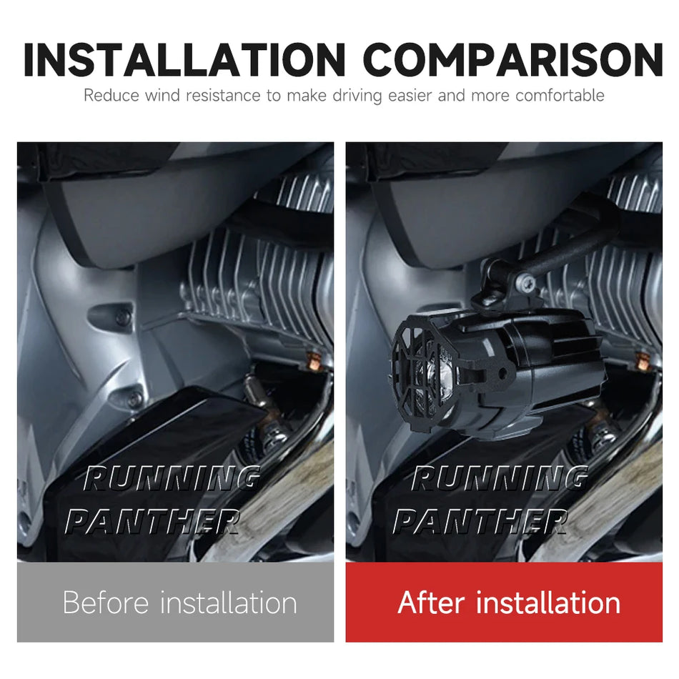 Supporto per Faretto Heavy-Duty per BMW R1250RT
