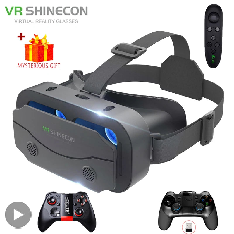 Náhlavní souprava pro 3D virtuální realitu pro smartphony, lehké VR brýle