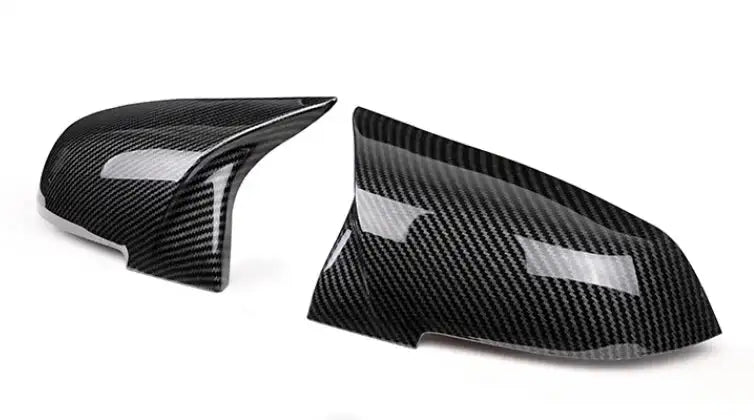 BMW Mirror Cover Caps ABS Gloss Black For 1 2 3 4 Series
