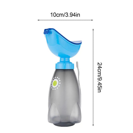 Choice Female Male Portable Urine Bottle &ndash; Spillproof 600ml Blue / CN