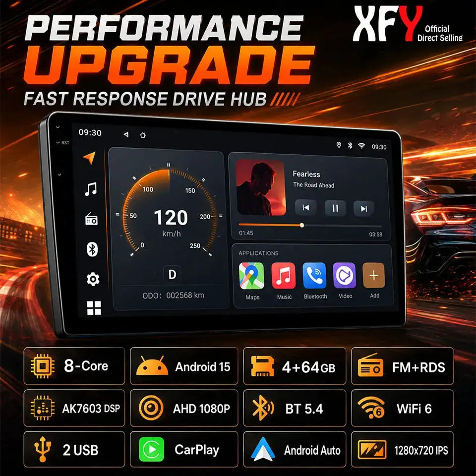 Android Car Stereo With Wireless CarPlay And GPS For VW Golf Passat by InterCyprus Trading Ltd