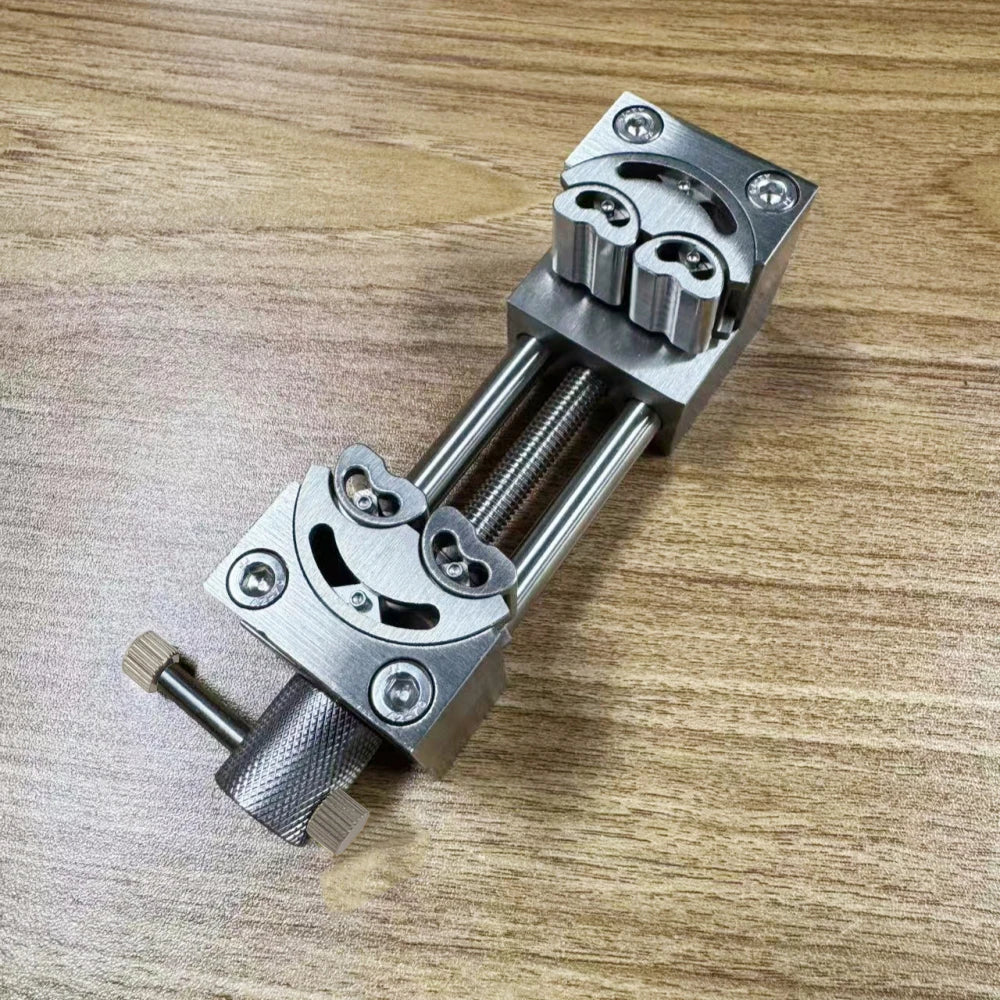 Heteromorphic Jaws Bench Vise &ndash; Self-Adjusting Clamping WHITE