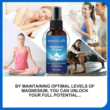 Magnesium Oil Spray &ndash; Deep Moisturizing Skin Care