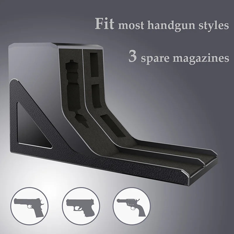 Pistol Rack Gun Safe Cabinet &ndash; Universal Protective Holster