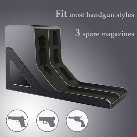 Pistol Rack Gun Safe Cabinet &ndash; Universal Protective Holster