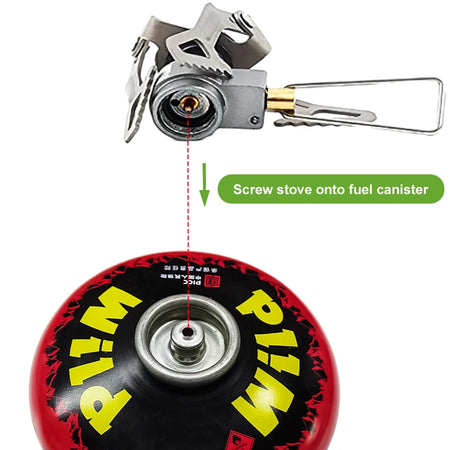 BRS-3000T Ultralight Titanium Gas Stove for Camping &amp; Hiking