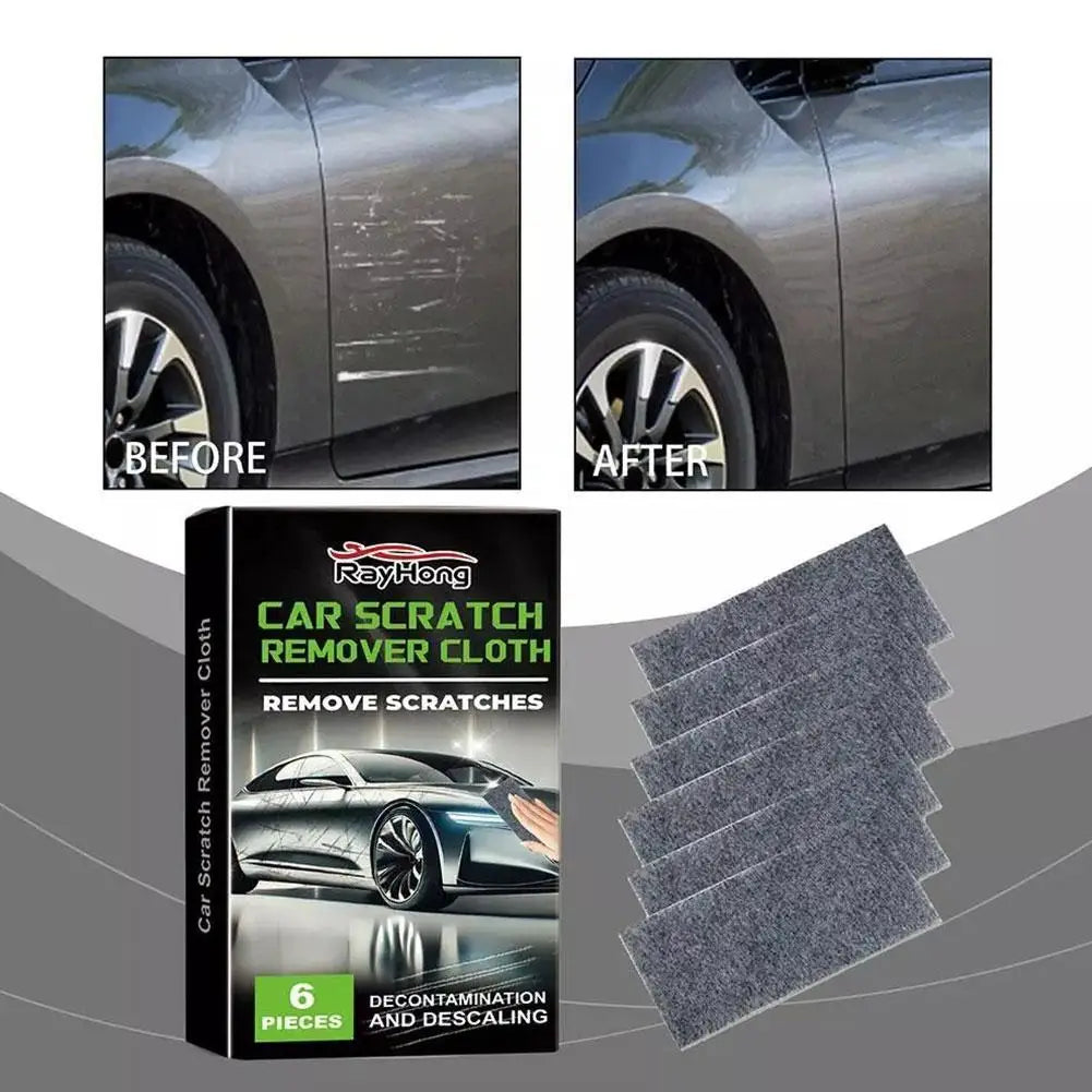 Nano Sparkle Cloth 6pcs &ndash; Effective Scratch Repair and Restoration