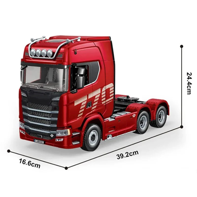 Huina 1To18 RC Truck 770S Scania Alloy &ndash; Light And Sound
