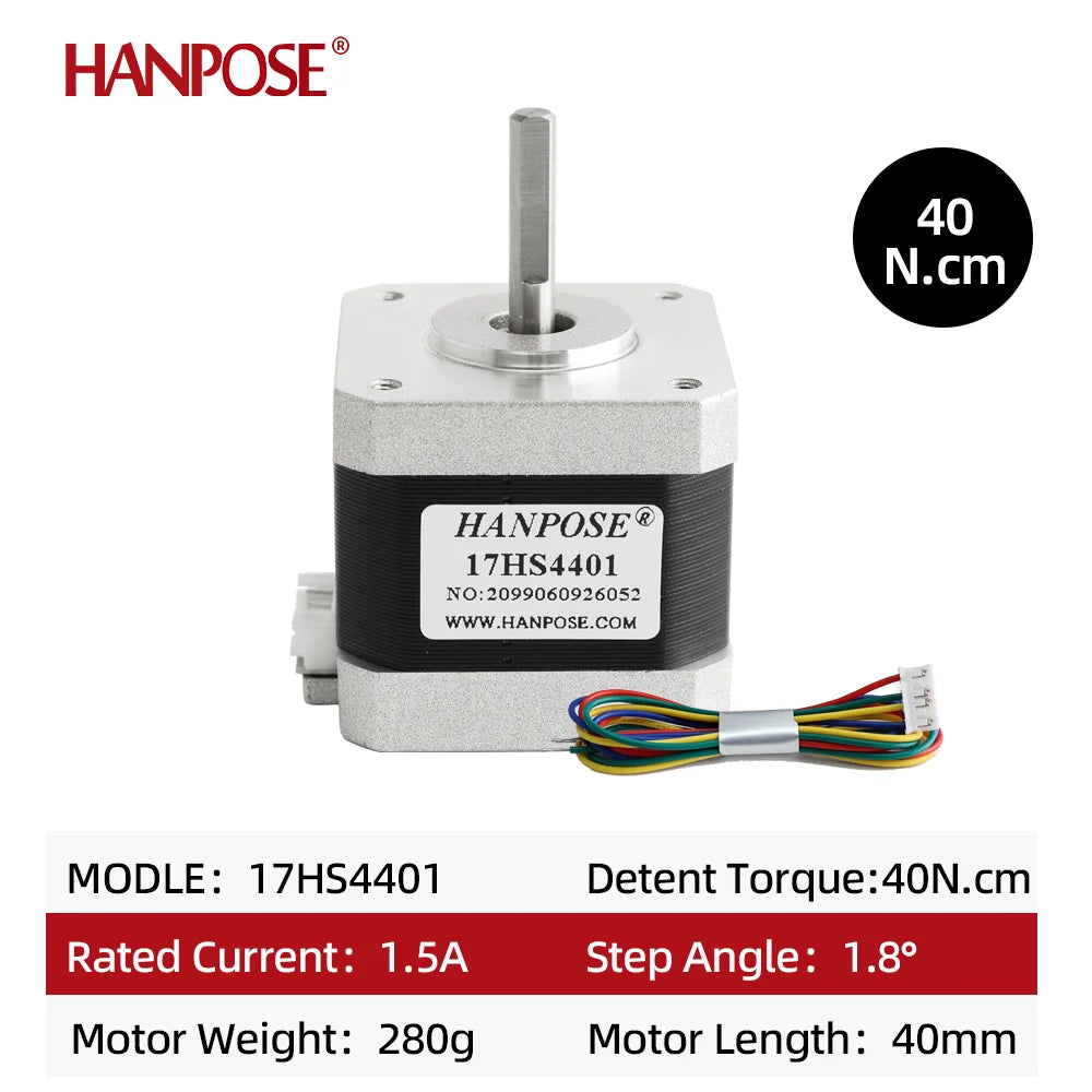 Nema 17 Stepper Motor 17HS4401-D &ndash; Exceptional Precision and Reliability