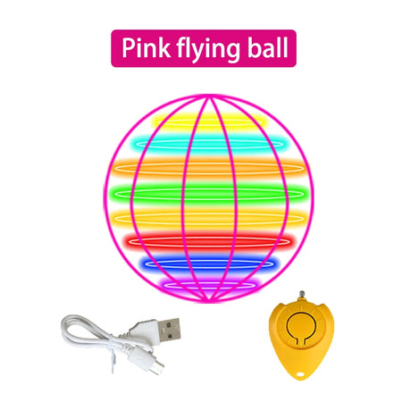 Flying Orb Ball &ndash; Cosmic Galaxy Design Pink / OneSize