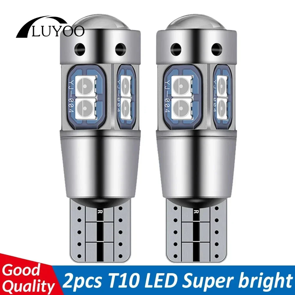 2Pcs Super Brigh T10 W5W 168 192 Led Lamp &ndash; CANBUS No Error