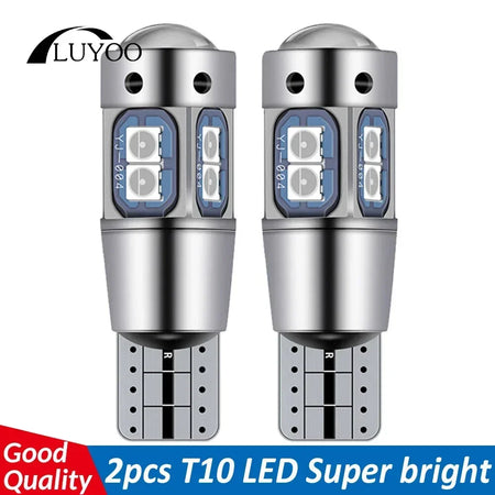 2Pcs Super Brigh T10 W5W 168 192 Led Lamp &ndash; CANBUS No Error
