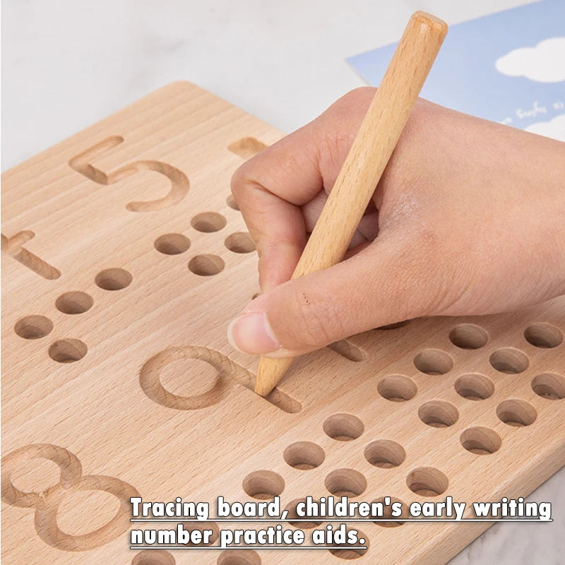 Brozebra Wooden Number Puzzle BZS00328 &ndash; Math Skill Builder