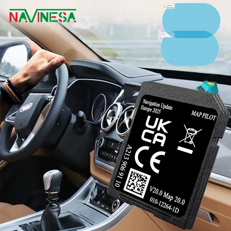 32GB A2139069110 V20 Navigation SD Card &ndash; Compatible with Mercedes GLC C E V X-Class