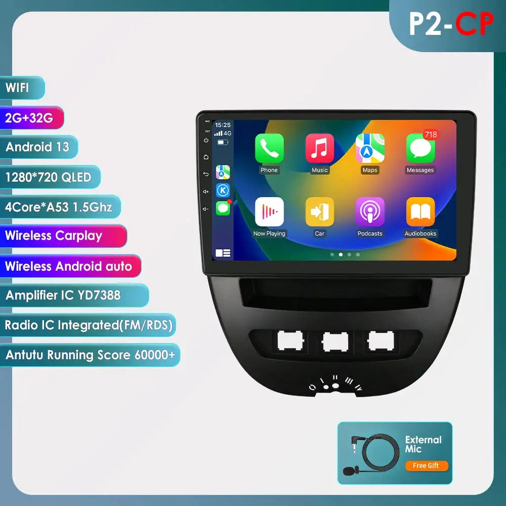 Ossure 8581 Android Car Radio &ndash; Wireless CarPlay Ready P2CP / spain
