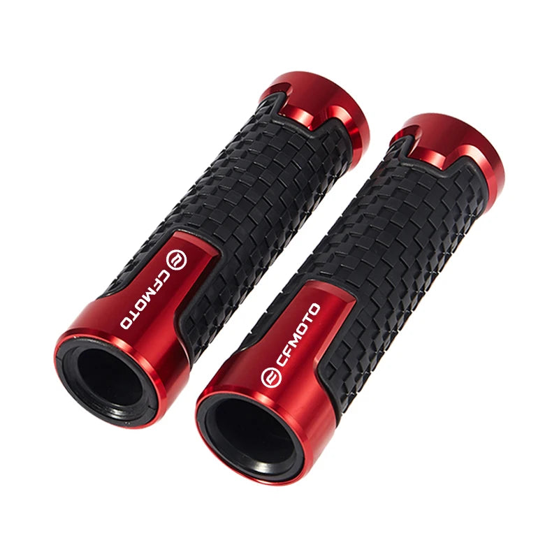 High-Performance CNC Aluminium Handlebar Ends for CFMOTO Motorcycles Red