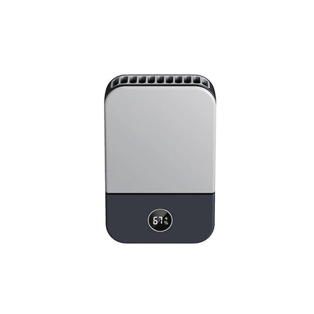 Raugee Portable Waist Clip Fan - USB Rechargeable Compact Black