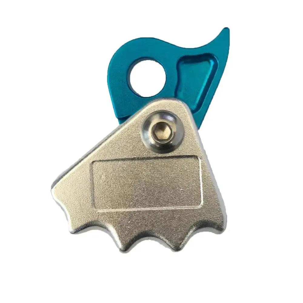 15KN Outdoor Rope Grab Arborist &ndash; Aviation Aluminum Build Blue
