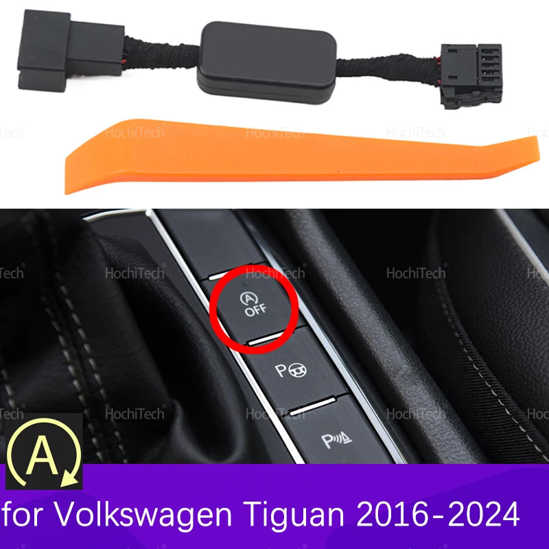 Moottorin käynnistys- ja pysäytysestoppaaja VW Tiguan MK2:lle ja Seat Tarraco KN2:lle