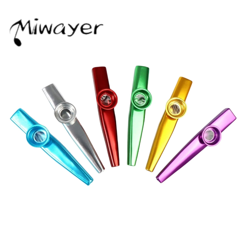 Miwayer Metal Kazoo &ndash; Easy to Play with Clear, Bright Tone