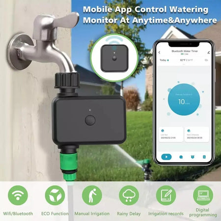 MOES Smart Tuya Bluetooth Garden Water Timer - App Control