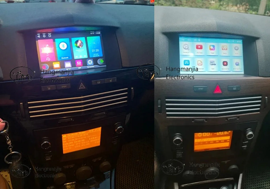 7-calowy samochodowy system nawigacji GPS do Vauxhall Opel Astra H 2006-2012 z bezprzewodowym CarPlay i radiem audio