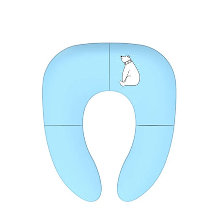 Folding Toilet Seat &ndash; Non Slip Portable Travel Companion