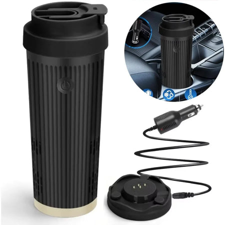 2 In 1 Car Thermos Cup &ndash; Smart Hot And Cold Cup Heating