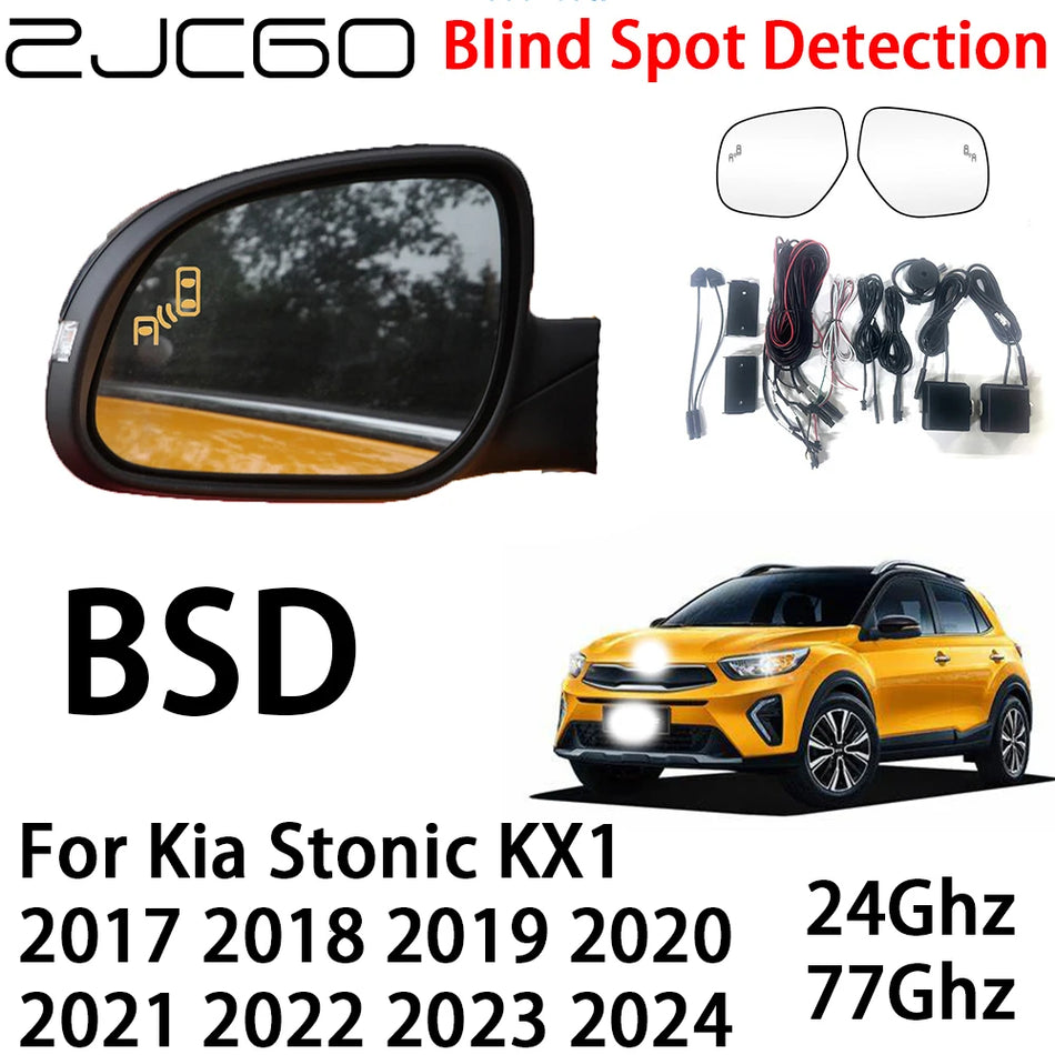 Sistem opozarjanja na radar za Kia Stonic KX1 z zaznavanjem mrtvih kotov in varnostnimi opozorili