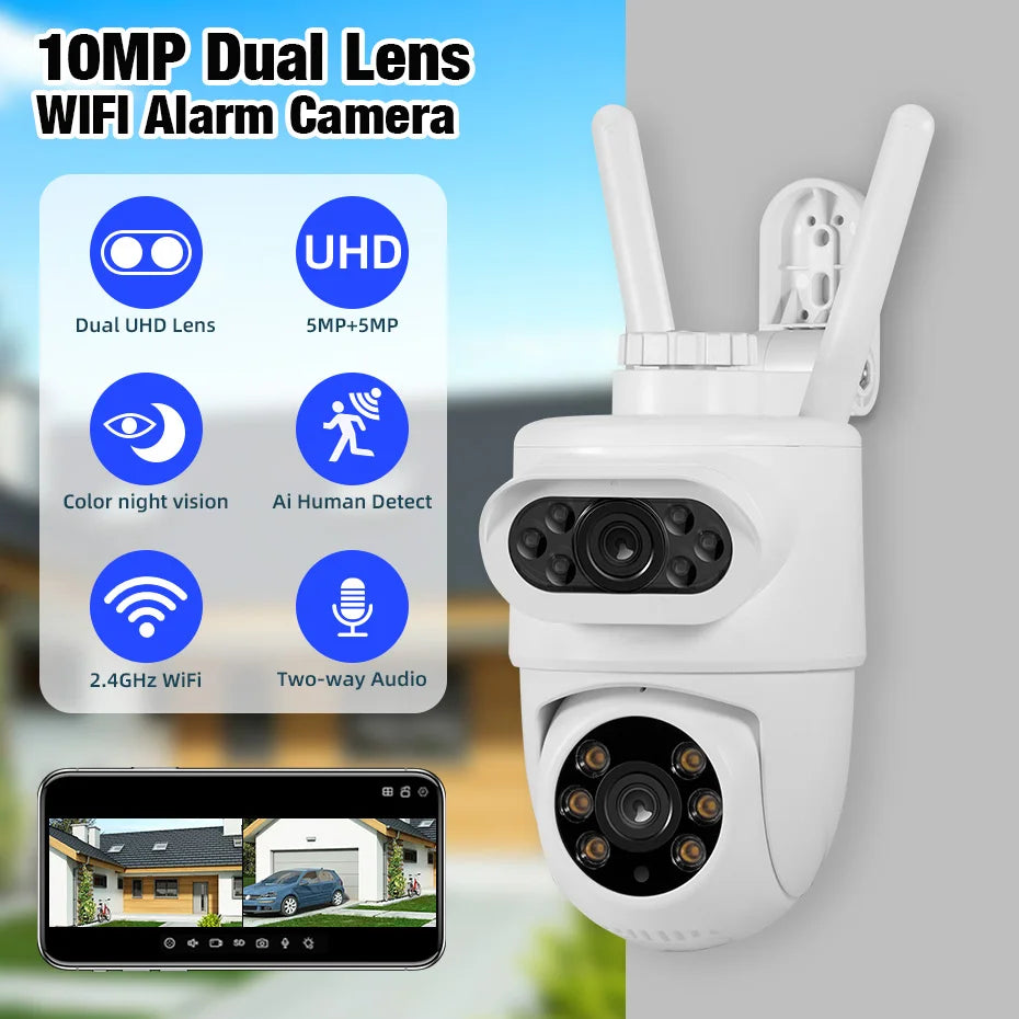 FUERS 5K Dual Lens IP Camera