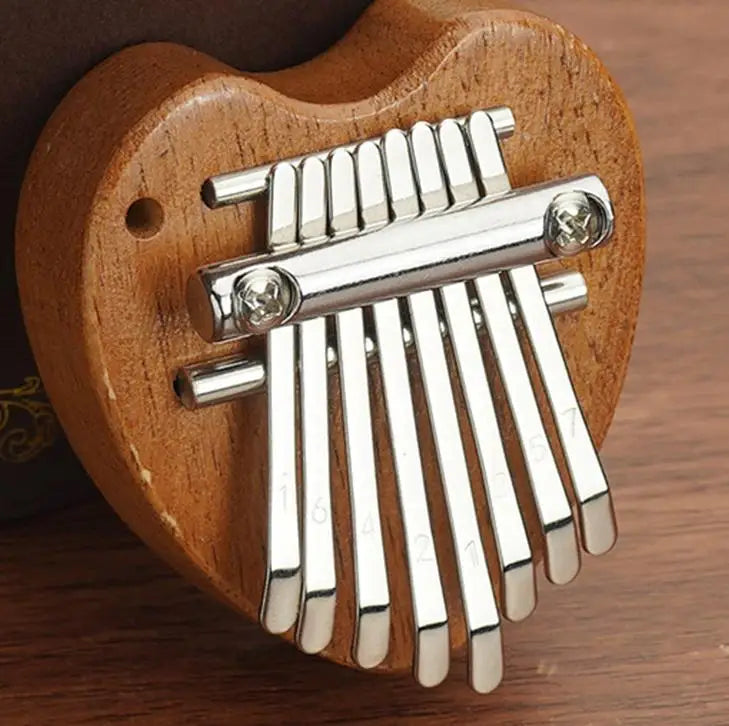 8 Key Mini Kalimba &ndash; Exquisite Finger Piano Pendant Gift