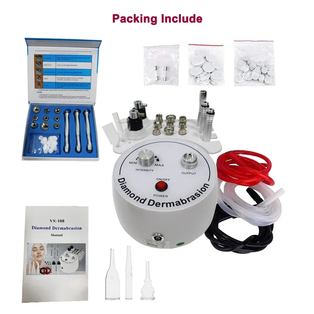 VL-MH182 - 3 In 1 Diamond Microdermabrasion Device