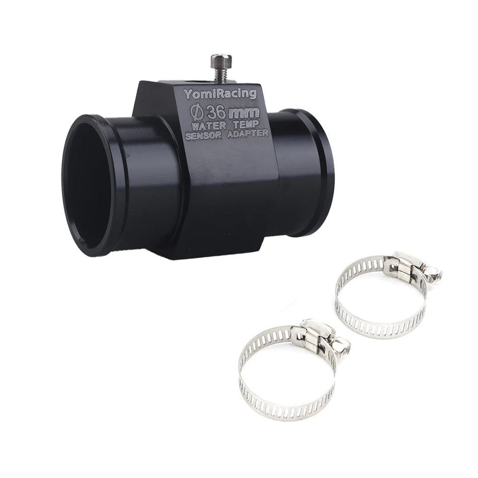 Adaptér pre automobilový teplomer na hadicu chladiacej kvapaliny 28-40mm, hliník