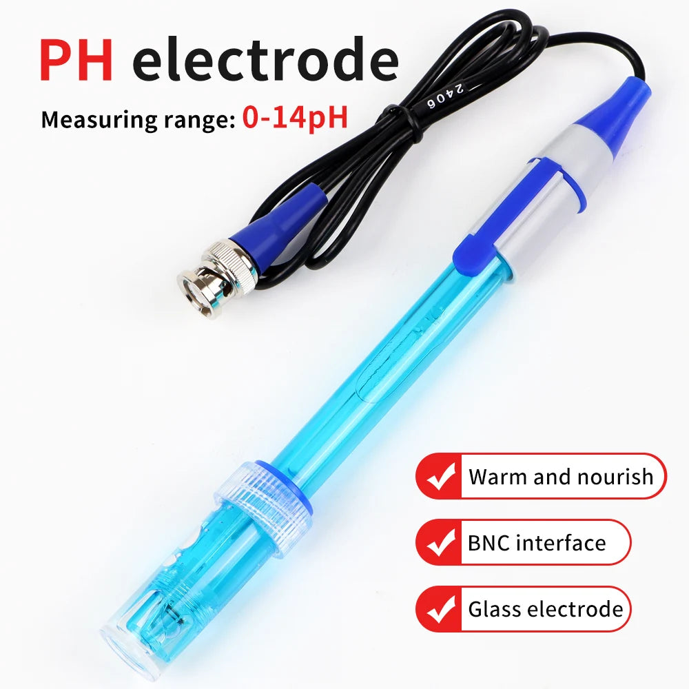 PH/ORP Composite Electrode Probe BNC Connector - Lab Grade PH probe E-201-C