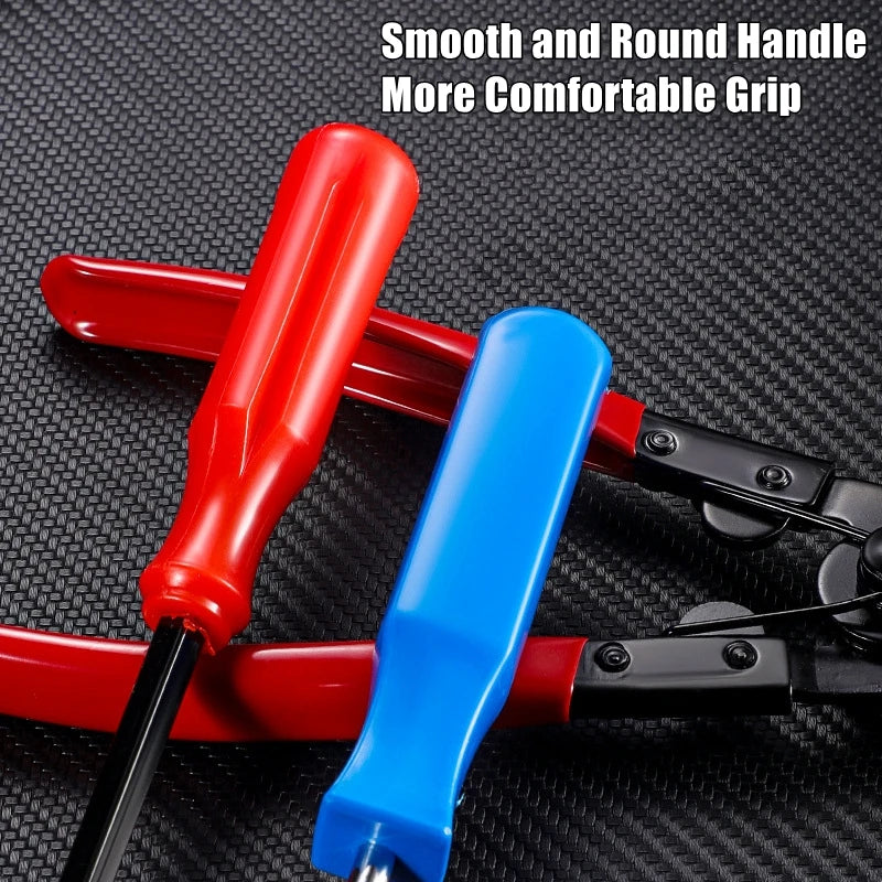 Auto Clip Pliers Car Fastener Trim Rivet Removal Tool Kit for Door Panel &amp; Upholstery